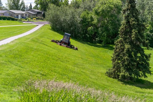 Cost of Sloped Area Mowing in Columbus